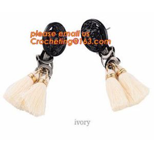 POLYESTER TASSEL, GARMENT ACCESSORIES, CURTAINS, TASSEL TRIM, FRINGE RIBBON
