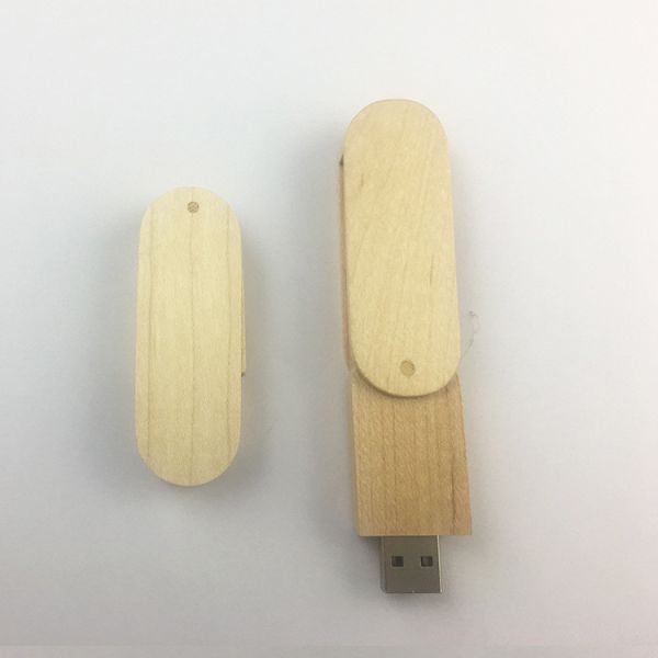 Small Wooden Promotional USB Flash Drive Cheap Disk Logo customized
