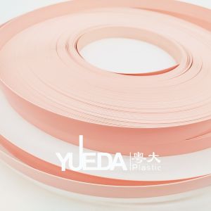 Cheap Light Pink Colored Edge Banding For Matching Furniture In Bedrooms Anti Scratches for sale