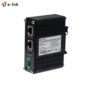 48V DC Output 2.5G Outdoor PoE Injector 802.3bt 95W Power With 12-48V DC Input