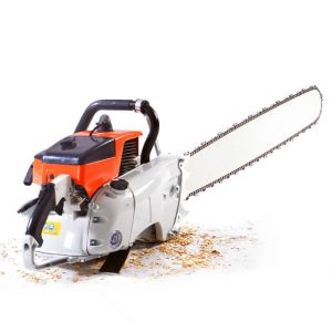 2 Stroke Single Cylinder Gasoline Chainsaw 4.8KW High Power 105cc Power Saw