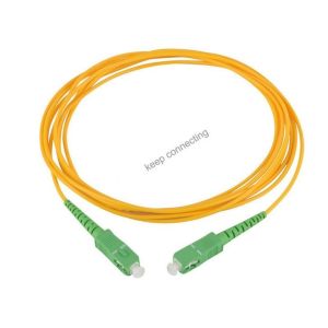 1 Number of Conductors SC/APC-SC/APC G657A1 Simplex Jumper 2m Fiber Optic Patch