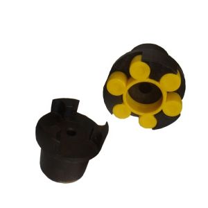 Polyurethane Elastomer Jaw Couplings Joint Shaft Flexible Mechanical Coupling