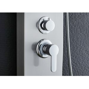 Dual Handle Control Thermostatic Shower Tower Panel Spa And Massage Mode ROVATE