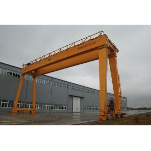 Double Beam Manual Travelling Gantry Crane / 120t - 32m - 22m /
