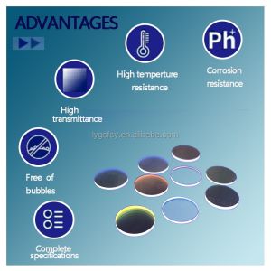 Customized High Transparency Ultraviolet Anti Reflection Film Optical Window