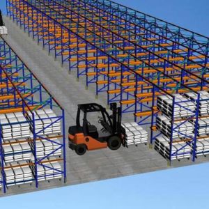 convenient disassembly stacking frame racks for warehouse storage