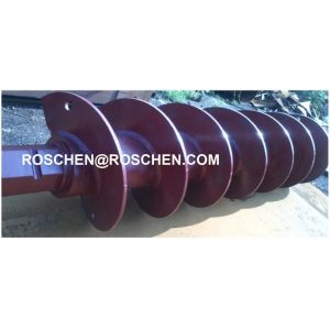 Frost And Solid Auger Drilling Difficult Soils With Hammer Rotation