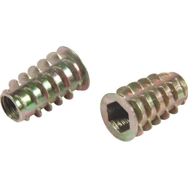 Quality Professional Zinc Alloy Furniture Insert Nut M4 - M10 D Nut E Nut With Washer wholesale