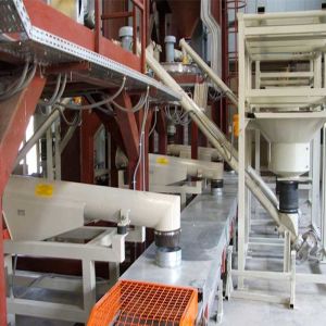 Automatic Container 380V 120tpd Glass Batch Plant