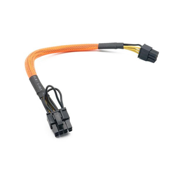 CE Molex Connector 6pin Gpu Power Extension Cable 20cm length