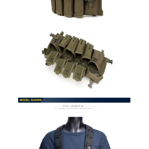 MTV07 Adjustable Tactical Vest for Outdoor Training
