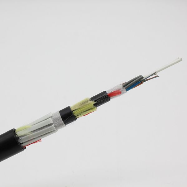 Quality Triple Jacket 48 Core ADSS Fiber Optic Cable Single Mode G652D FRP 2.5mm 100m Span Length wholesale