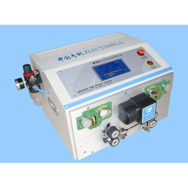 Quality Industrial Automatic Wire Stripping Machine With V Blades 13 Positions wholesale