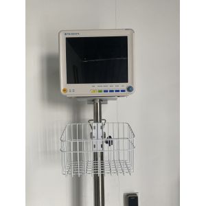 Patient Monitors 12 Inch Portable Multi Parameter Patient Monitor With Trolley