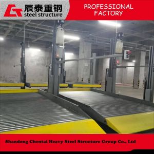 Hot Rolled Steel Structure Parking Garage Building H Shaped Three Dimensional