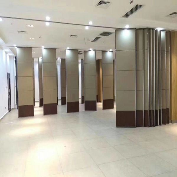 Quality Exhibition Hall Acrylic Soundproof Room Folding Gypsum Board Movable Partition Wall wholesale