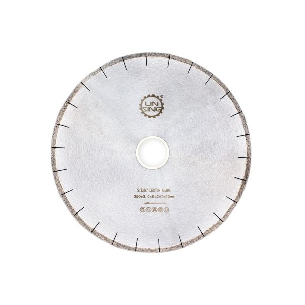 350*41/39*3.0*8mm Dekton U-slot Diamond Saw Blade for Smooth Finishes and