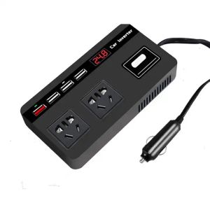 Customizable Color Car Power Inverter 150W Dc 12V/24V To Ac 220V Power Wireless