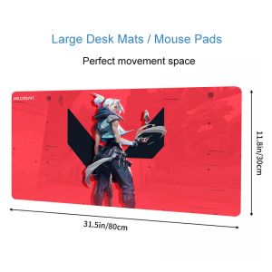 Customize 3 Days Non-slip Custom Anime Gaming Valorant Mouse Pad For Laptops