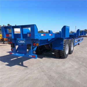 3 Axle 40ft Terminal Port Trailer CIMC Bomb Cart Trailer
