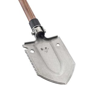 China 25 Inch Multi Camping Engineer Shovel Durable OEM Brown Green on sale