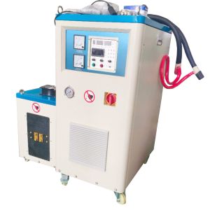 High Heating Efficiency Induction Shrink Fitting Machine with Water Cooled Cooling System
