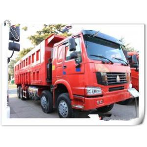 China HOWO 12 wheels dump truck 8x4 30 tons loading tipper lorry / dumper truck with warranty 15000km on sale