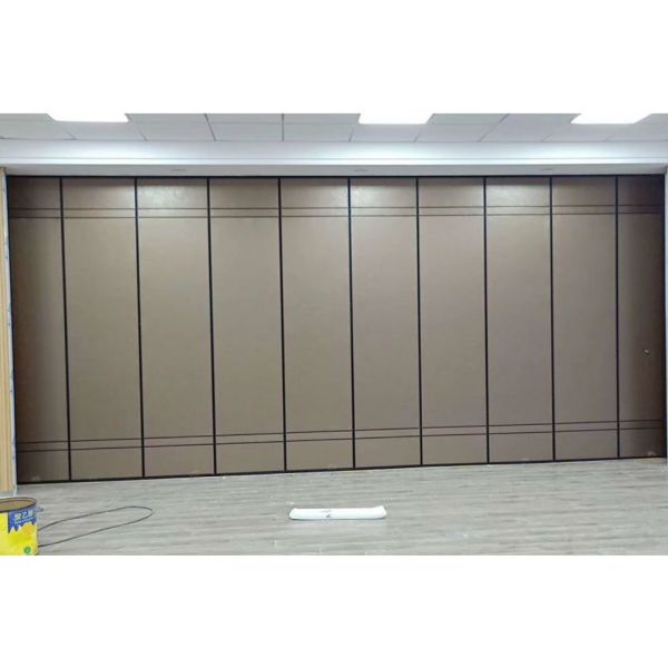Quality Durable Mobile Partition Wall Panel For Auditorium / Classroom Removable Doors wholesale