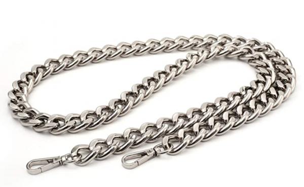 Quality OEM Silver Purse Handbag Metal Chain Strap Multipurpose Lightweight wholesale