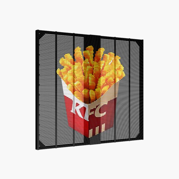 Factory Price Mesh LED Screen P2.6 Full-Color Outdoor Advertising Display for