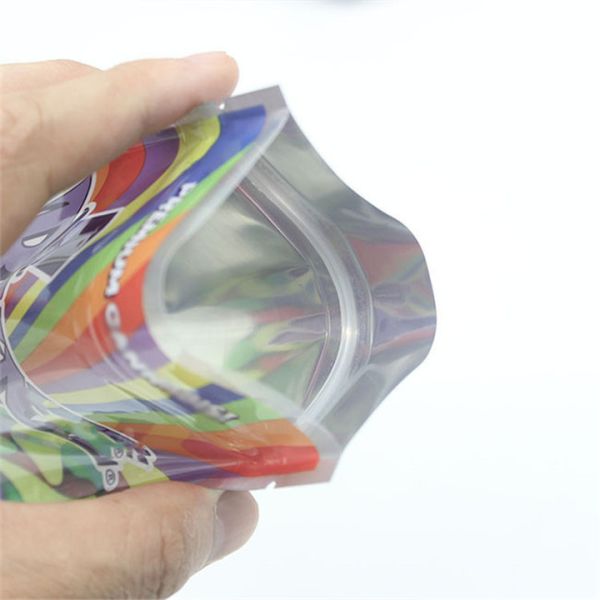 OEM Weed Bag Zip Lock 3.5G Resealable 110microns Soft Touch Material Smell Proof Mylar Bags