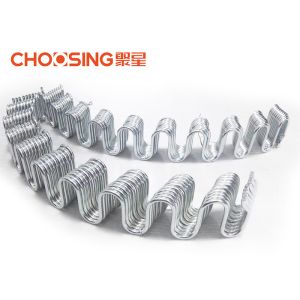 Customized Length 4.0mm Zig Zag Sofa Springs Curved Upholstery Snake Shaped