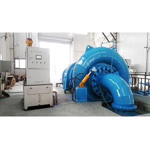 Hydro Electric Alternative Energy 300rpm Francis Turbine Generator