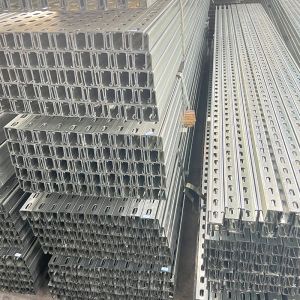 Lightweight Strength Slotted C Channel Steel For Construction Projects