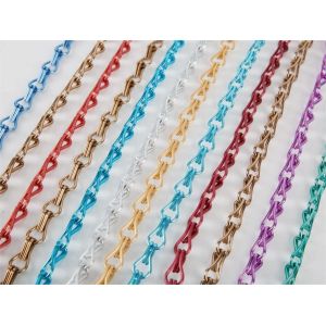 Versatile Rectangular Aluminium Chain Curtain Hanging Installation