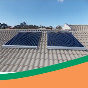 China Inground Solar Pool Heater 500L Evacuated Tube Solar Thermal System on sale