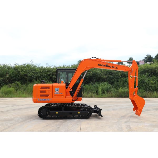 7 Ton Electric Drive Mini Crawler Excavator with 0.25-0.30 m³ Bucket Capacity
