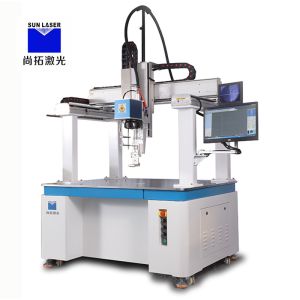 Cheap Cylindrical Lithium Battery Pack Speed Welding Equipment with Modulation Frequency 1-5K HZ and Max. Output Power 4000W for sale