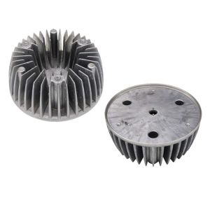 China Round Extruded Aluminum Heatsink Outside Elements Economical on sale