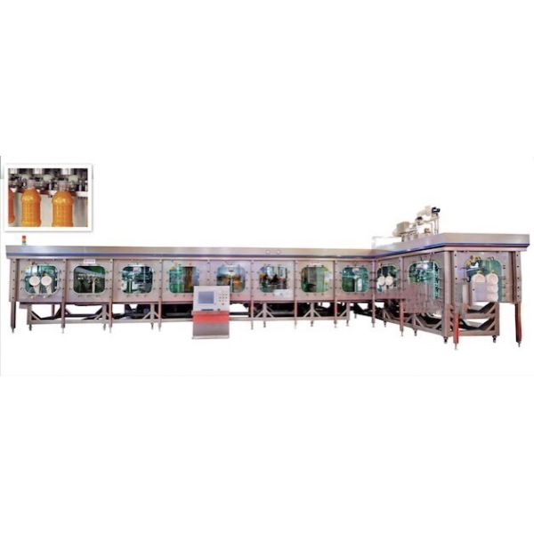 350ml PET Bottle Aseptic Blowing-Filling-Capping 3-in-1 Combi Machine for Orange