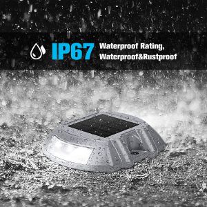 Heavy Duty Solar Road Studs with Aluminum Alloy PC and LED Light Source