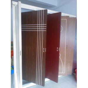 WPC Material Door Floor Plastic Profile Extrusion Machine With Siemens Motor