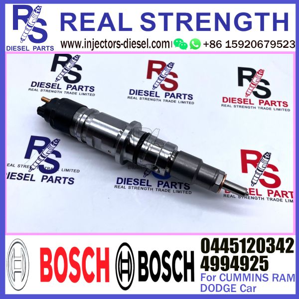 0445120342 4994925 BOSCH Diesel Injector For Cummins Dodge Ram ISB 6.7L Pick Up 2013-2018