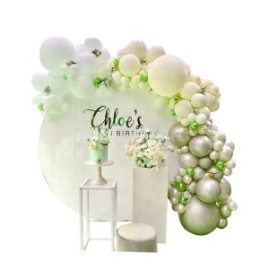 ROHS Acrylic Display Stands Wedding Backdrop Drape Decoration Materials Flower