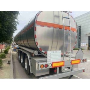 Fuel Tanker Semi Trailer For Safe And Efficient Transportation Of Liquid Fuel