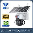Solar CCTV WiFi Camera Security Wireless Motion Detection Alarming Surveillance