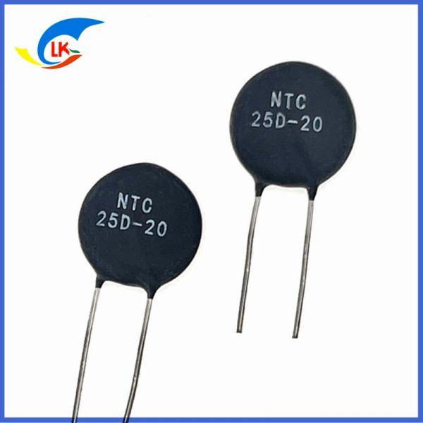 MF72 25D-20 NTC Power Thermistor 25 Ohm 5A 20 Mm For Power Circuits Or Home