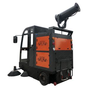 China Road Cleaning Electric Vacuum Sweeper Machine Truck With Brush on sale