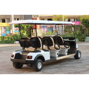 4 Wheel Custom Color 6 Passenger Golf Electric Cart Powered By Lead Acid